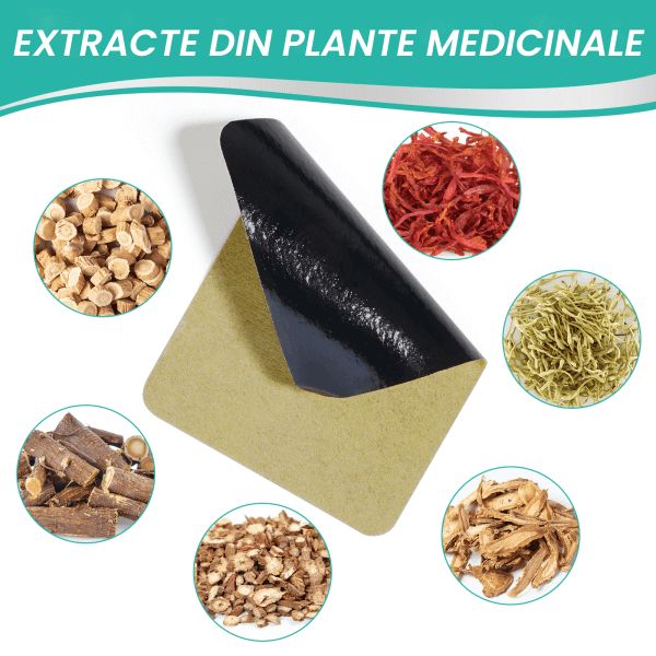 Plasturi pentru Varice – Tratament Natural Rapid | Ameliorare Varice - 12 plasturi